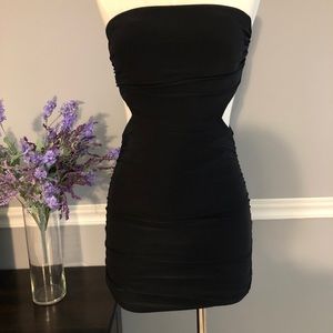 Forever21 Strapless Cut-out Mini